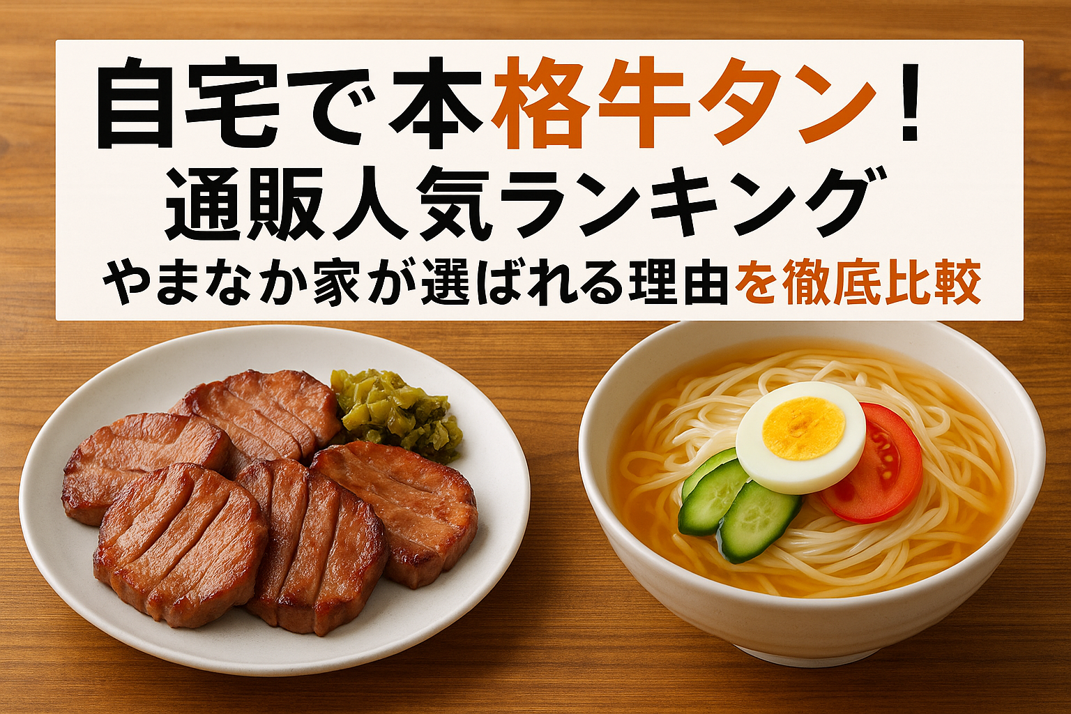 自宅で本格牛タン！通販人気ランキング｜やまなか家が選ばれる理由を徹底比較