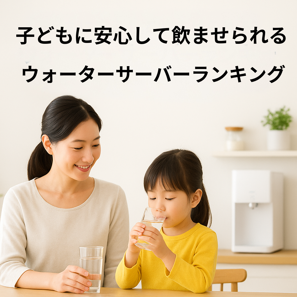 子どもに安心して飲ませられるウォーターサーバーランキング|安全性で選ぶならWATER STANDが1位
