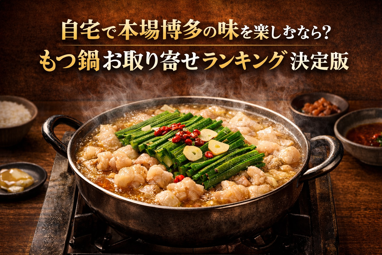 自宅で本場博多の味を楽しむなら?もつ鍋お取り寄せランキング決定版