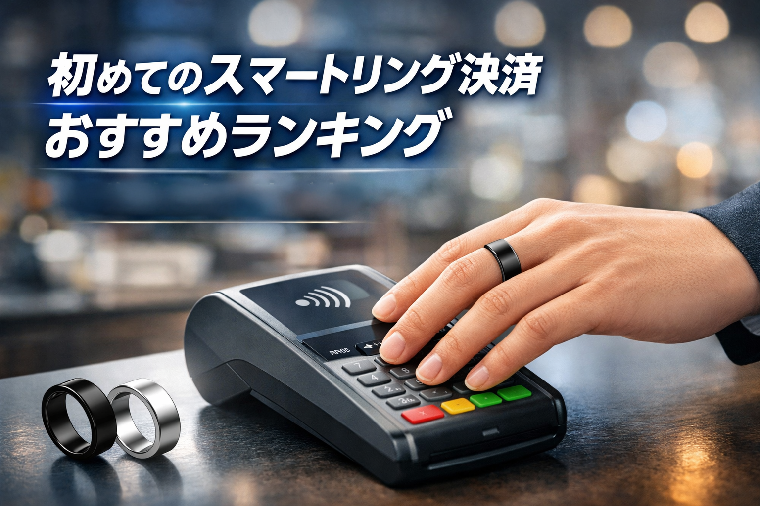 初めてのスマートリング決済おすすめランキング|失敗しない選び方と1位EVERING