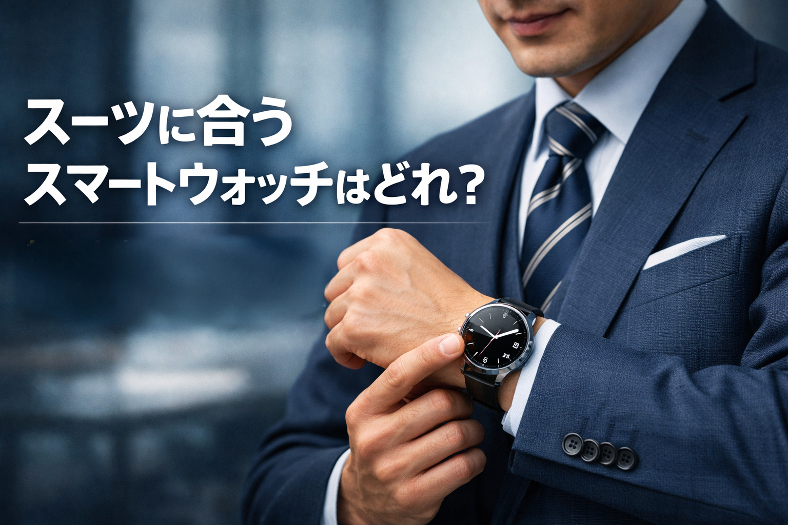 スーツに合うスマートウォッチはどれ?社会人向けランキングでHUAWEIが1位になった理由