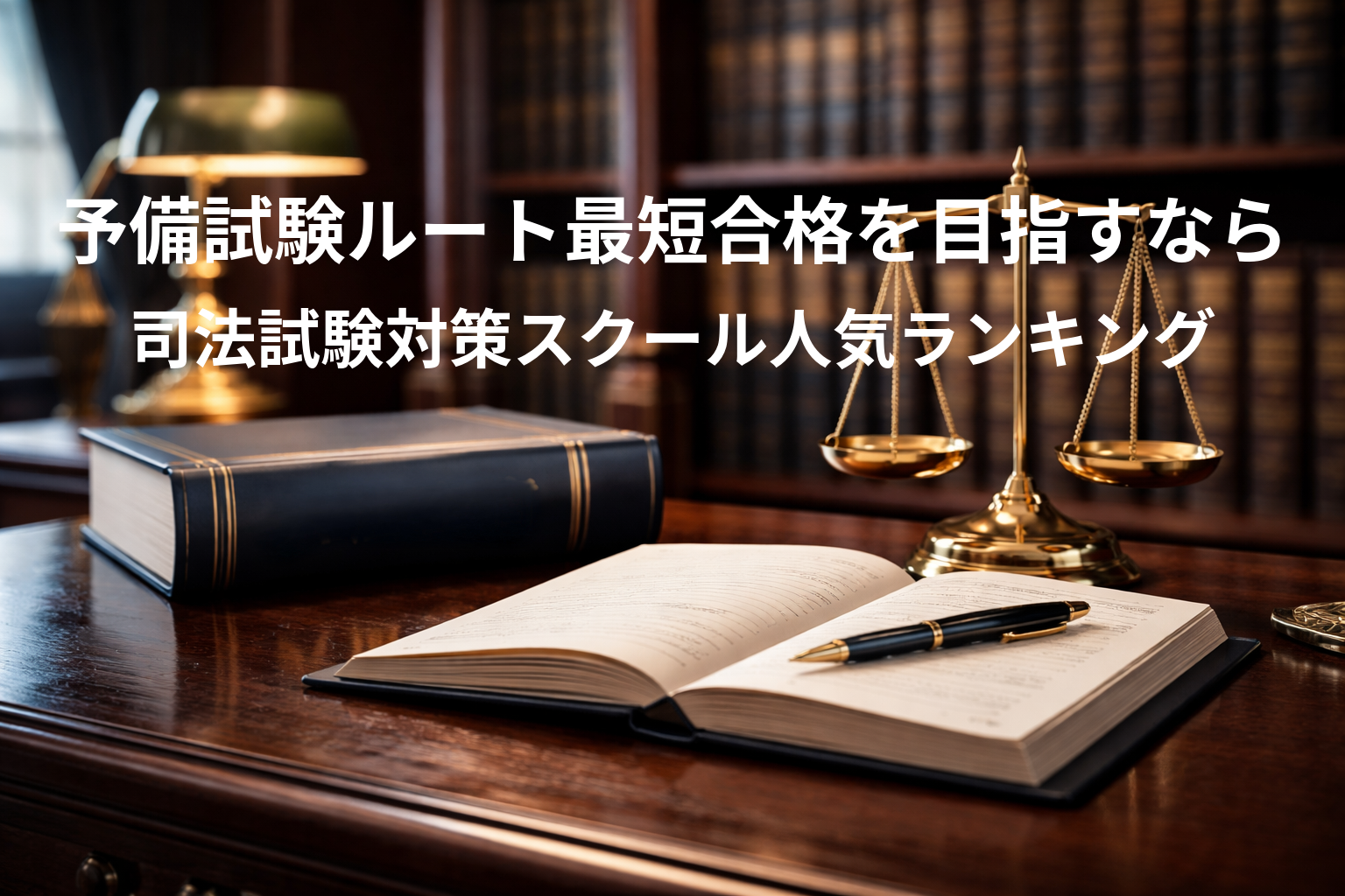予備試験ルート最短合格を目指すなら?司法試験対策スクール人気ランキング