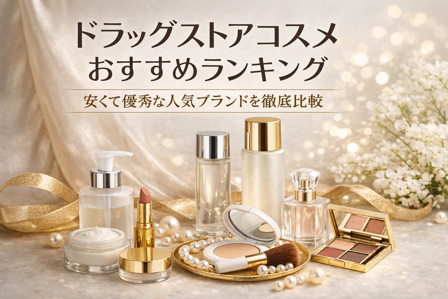 ドラッグストアコスメおすすめランキング|安くて優秀な人気ブランドを徹底比較