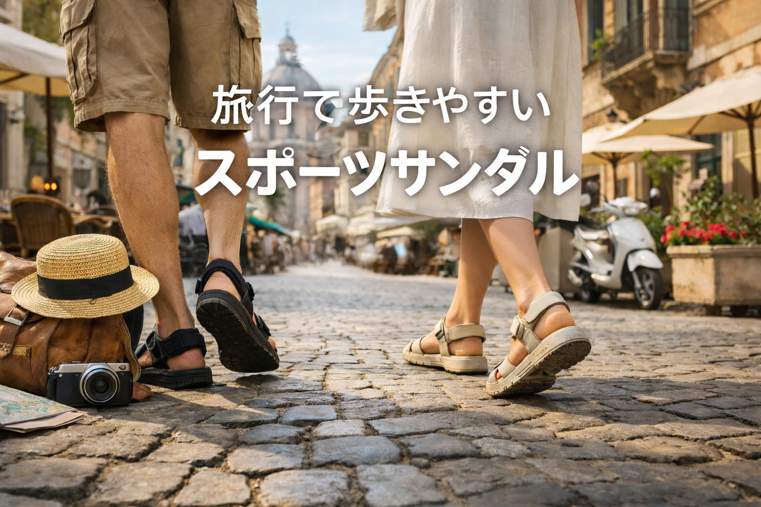 旅行で歩きやすいスポーツサンダルおすすめランキング5選【街歩きにも最適】