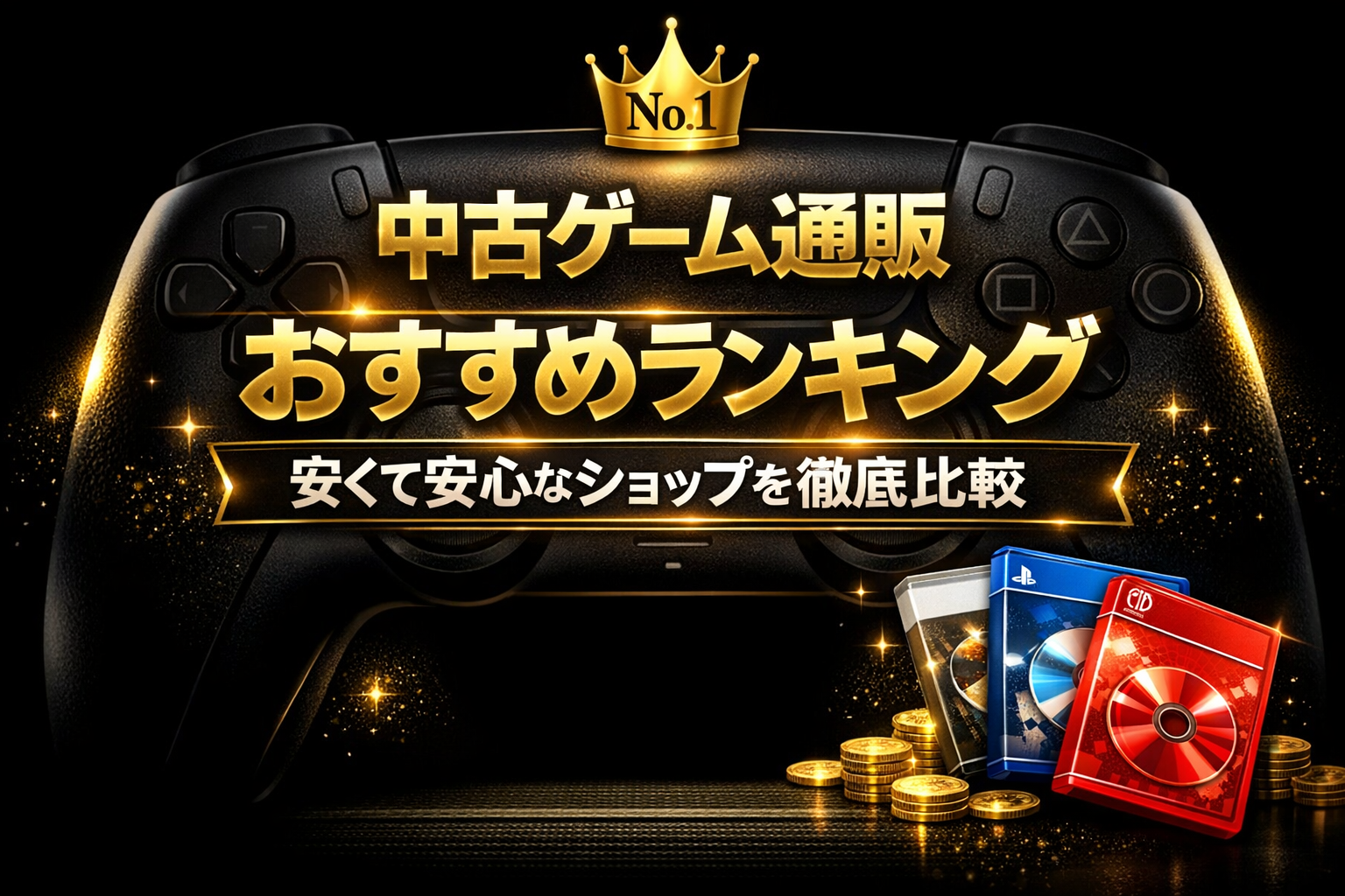 中古ゲーム通販おすすめランキング 安くて安心なショップを徹底比較
