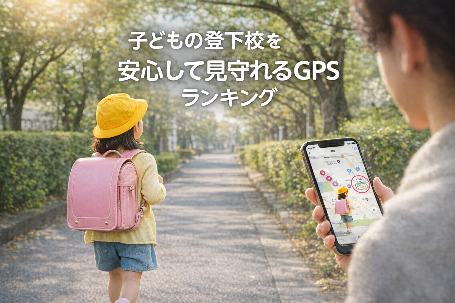 子どもの登下校を安心して見守れるGPSランキング【あんしんウォッチャーを徹底比較】